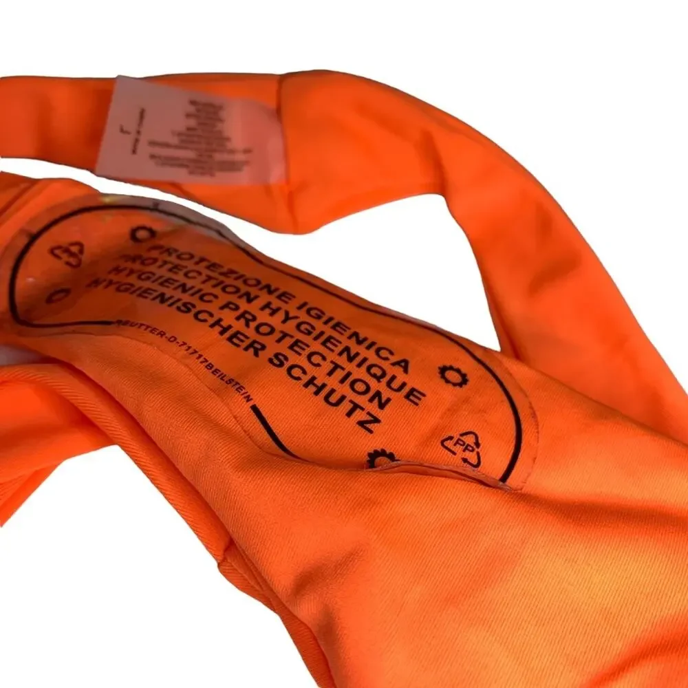Bright orange bikini bottom thong size L no brand on item - Picture 4 of 4